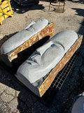 Basalt peaceful face