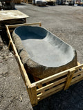 Natural granite stone basin
