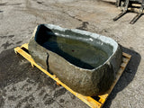 Natural granite stone basin