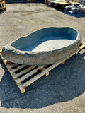 Natural granite stone basin