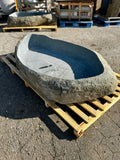 Natural granite stone basin