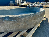 Natural granite stone basin