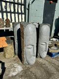 Basalt peaceful face