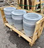 Stone planter pot