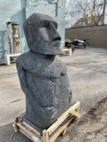 Moai black lava