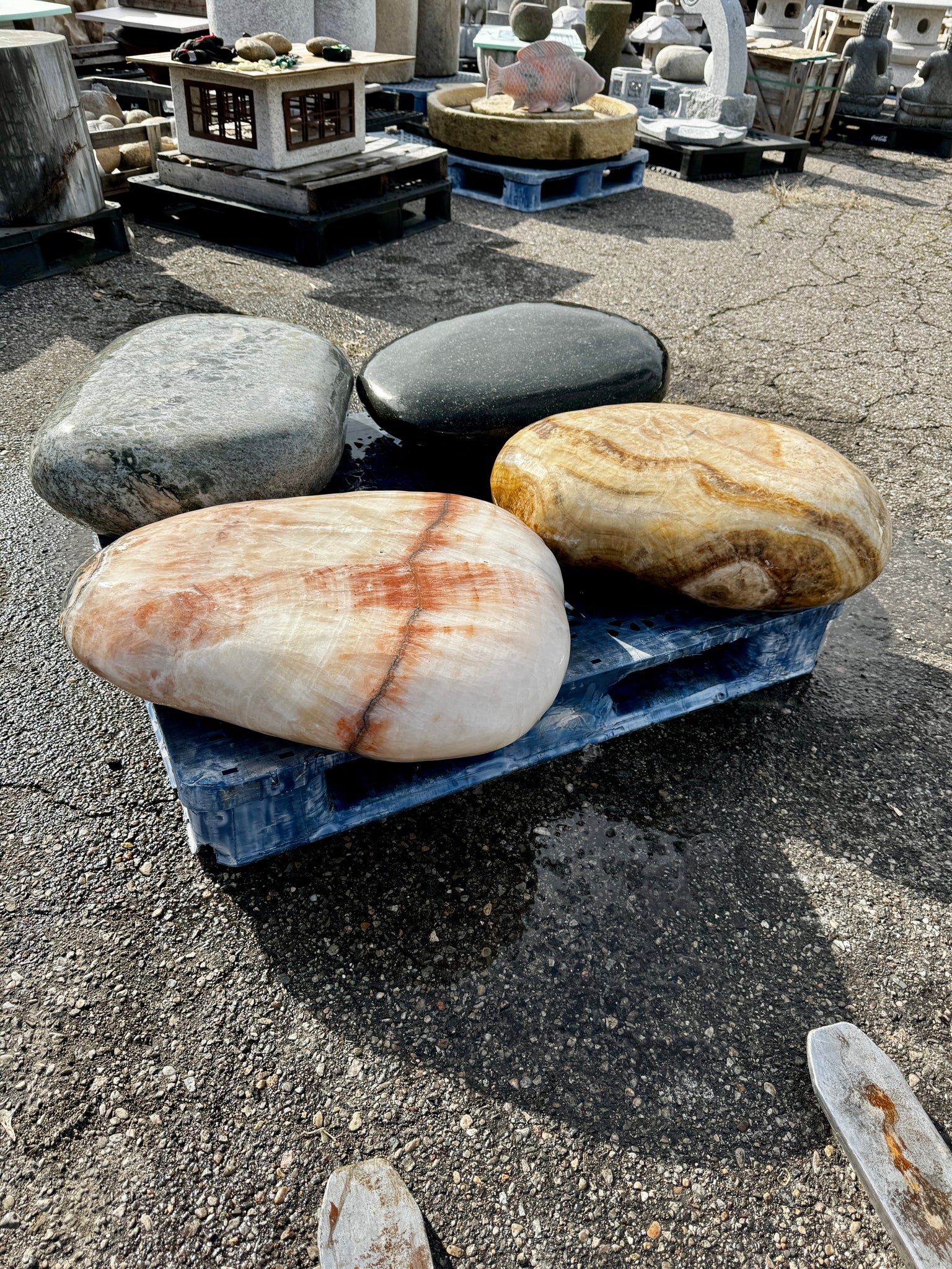 Sweet Pebbles Rocks Large Smooth Pebbles – Rock Garden Imports