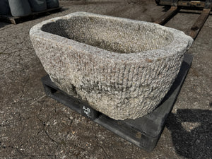 Marble cat trough