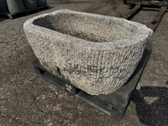 Marble cat trough