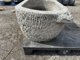 Marble cat trough