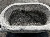 Marble cat trough
