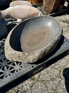 Natural granite stone bowls
