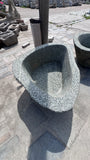 granite boulder pots