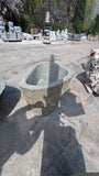 granite boulder pots