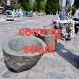 granite boulder pots