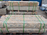 reclaimed granite pavers/curbing