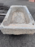 Limestone trough