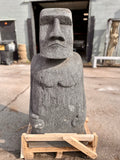 Moai black lava